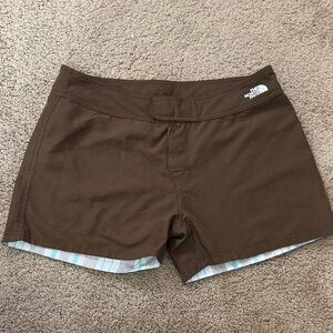 The North Face Women's Dark Brown Athletic Shorts